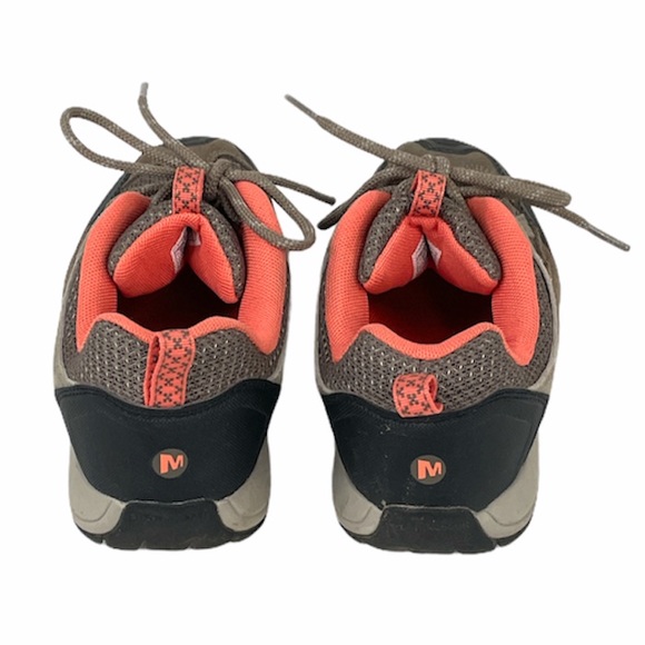Merrell Athletic Shoes, Gray, Orange, 7 - Picture 3 of 11